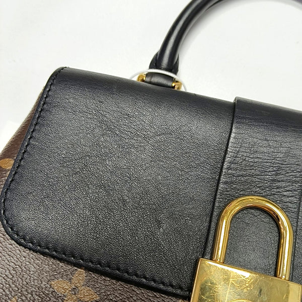 Authenticated pre-owned LOCKY BB Monogram Coated Canvas Brown - Shoulder Bag at Looply