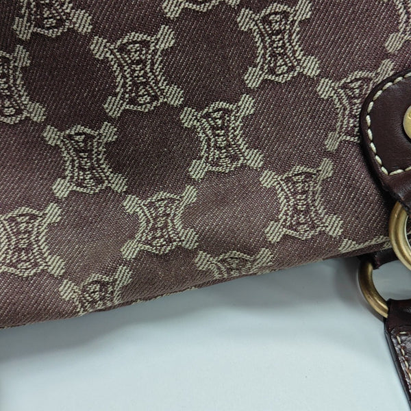 Canvas Top Handle Bag Purple