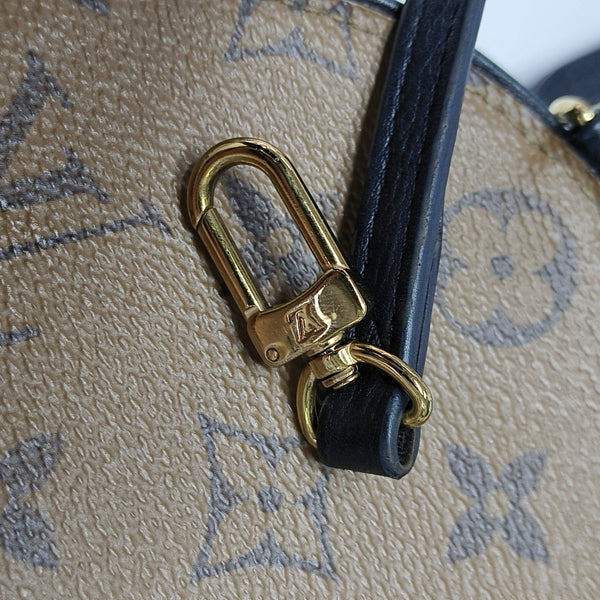 BOITE CHAPEAU Mini Monogram Coated Canvas Brown
