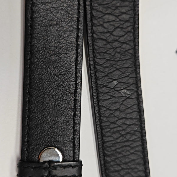 Calfskin Shoulder Bag Black