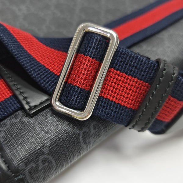 Neo Vintage Monogram Coated Canvas Black