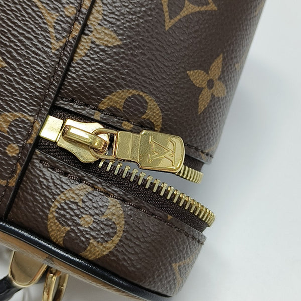 Vanity Chain Pouch Monogram Coated Canvas Brown