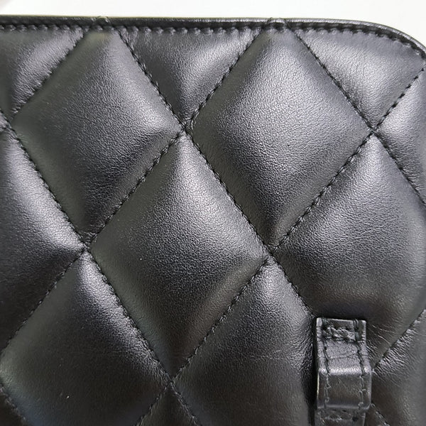 Quilted Calfskin Black