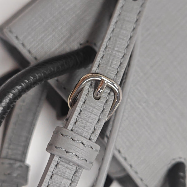 Shopping Bag Calfskin Gray