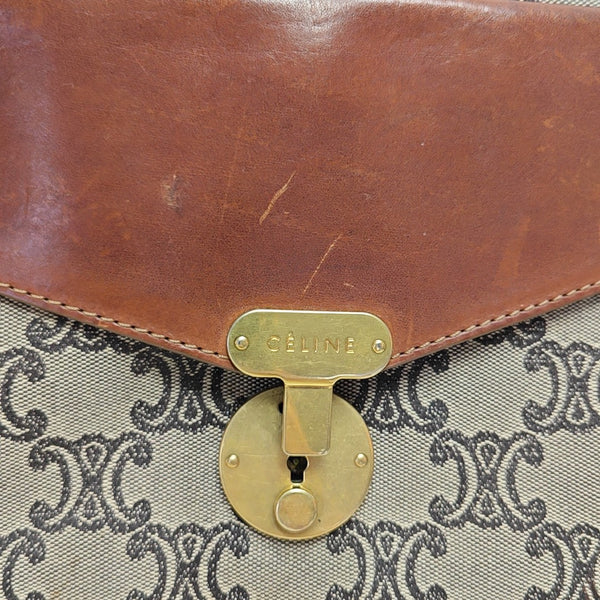 Canvas Shoulder Bag Beige