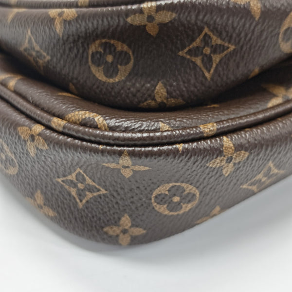 MULTI Monogram Coated Canvas Brown