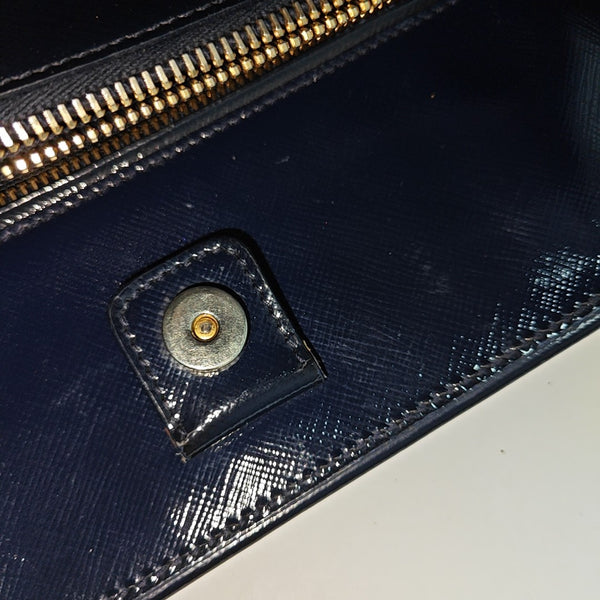 Promenade Patent Leather Blue