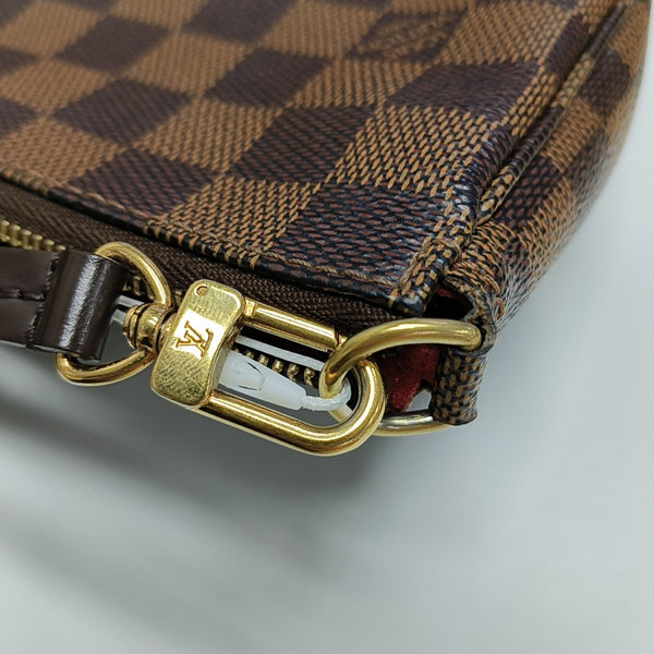 ACCESSOIRES Damier Ebene Coated Canvas Brown