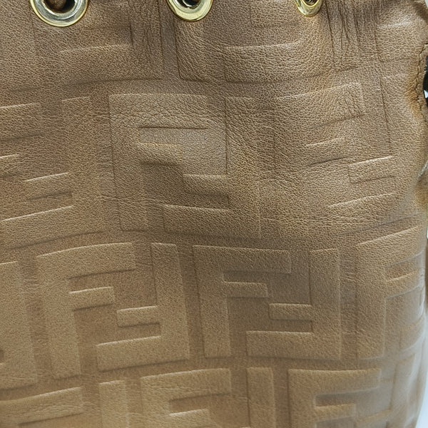 Mon Tresor Mini Calfskin Brown