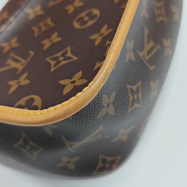 DIANE Monogram Coated Canvas Brown