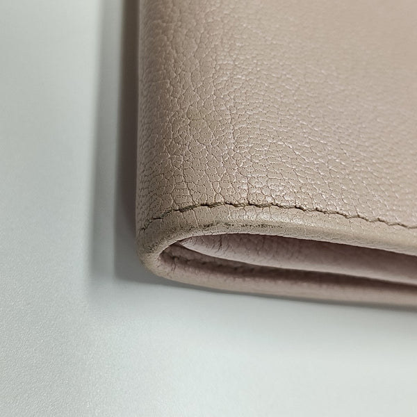 Lambskin Clutch Pink
