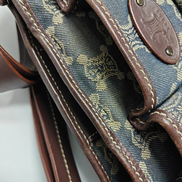Canvas Shoulder Bag Blue