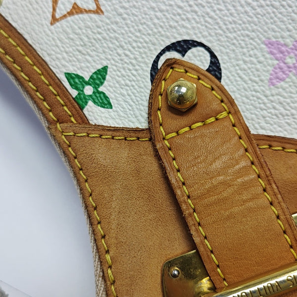 LV × TM GRETA Monogram Coated Canvas White