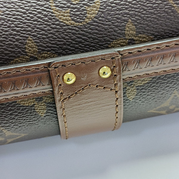 PAPILLON 19 Monogram Coated Canvas Brown