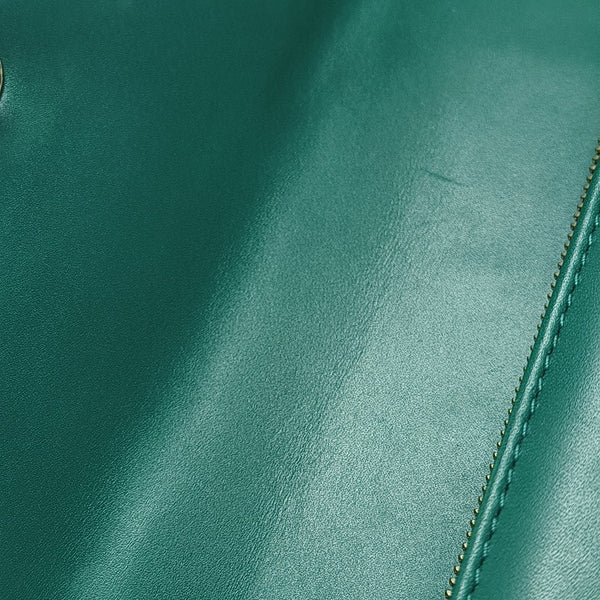SERPENTI FOREVER Medium Calfskin Green