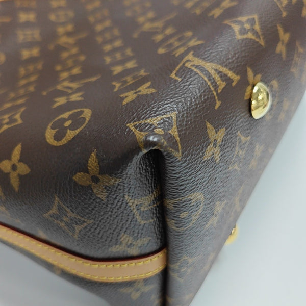 CARRYALL MM Monogram Coated Canvas Brown
