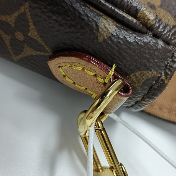 IVY Monogram Coated Canvas Brown