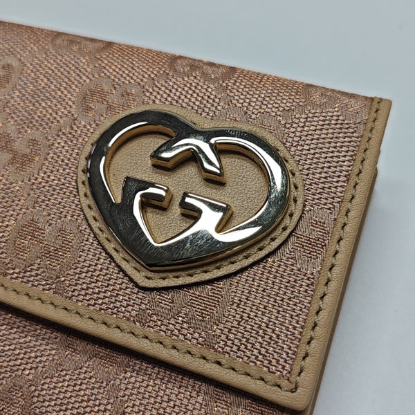 Lovely Monogram Canvas Pink Wallet