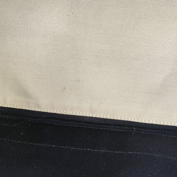 Navy Canvas Gray