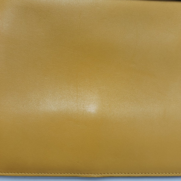 Faye Medium Calfskin Yellow