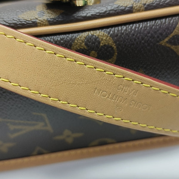 DIANE Monogram Coated Canvas Brown