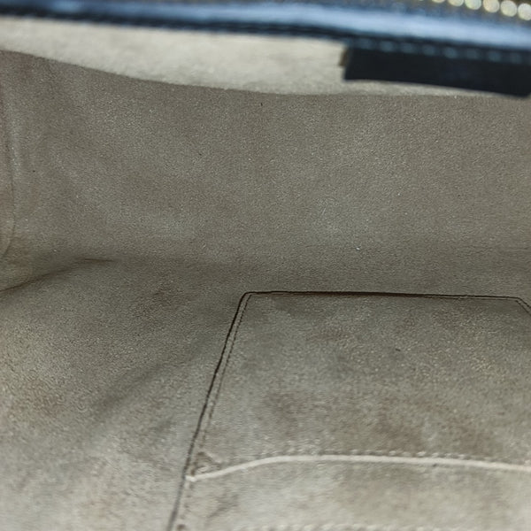 Padlock Medium Monogram Coated Canvas Beige