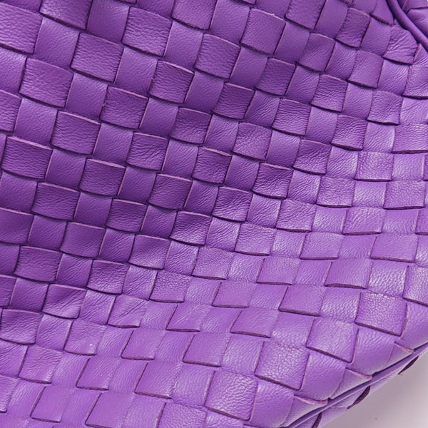 Lambskin Tote Bag Purple