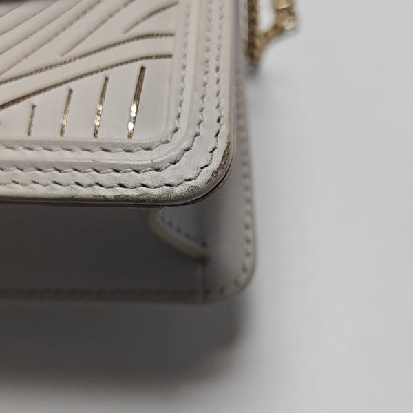 SERPENTI DIAMOND BLAST Small Calfskin White