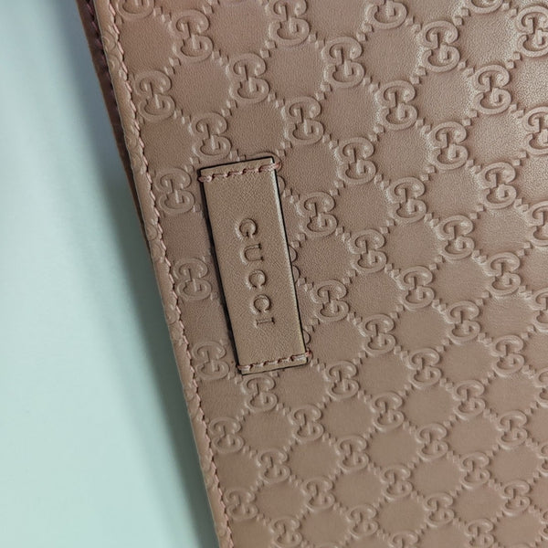 Microguccissima Monogram Calfskin Pink