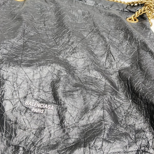 Calfskin Shoulder Bag Black