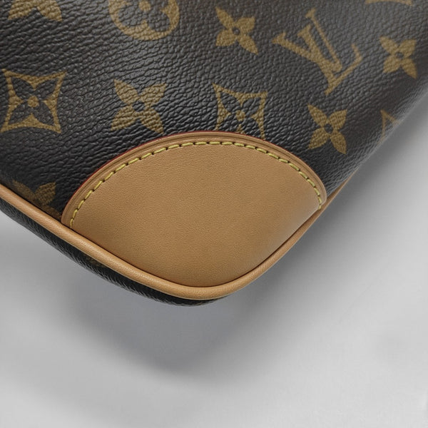 BOULOGNE Monogram Coated Canvas Brown