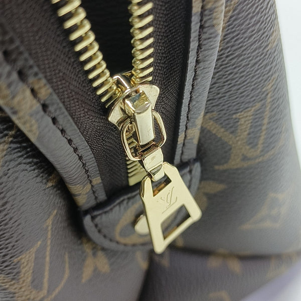 PALAIS PM Monogram Coated Canvas Brown