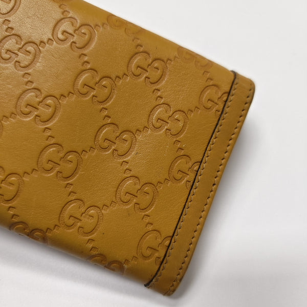 Monogram Calfskin Wallet Yellow