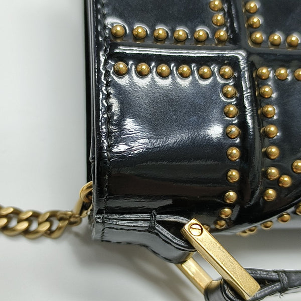 Diorama Cannage Calfskin Black