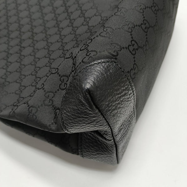 Monogram Canvas Tote Bag Black