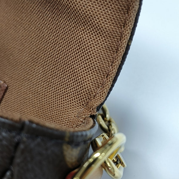 IVY Monogram Coated Canvas Brown