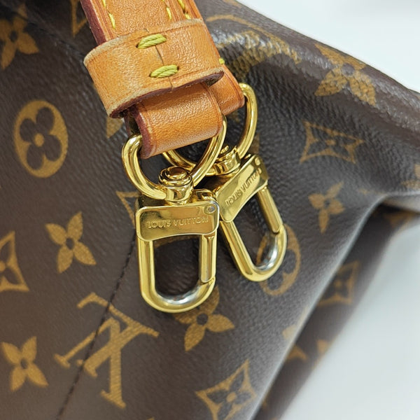 FLOWER Monogram Coated Canvas Brown