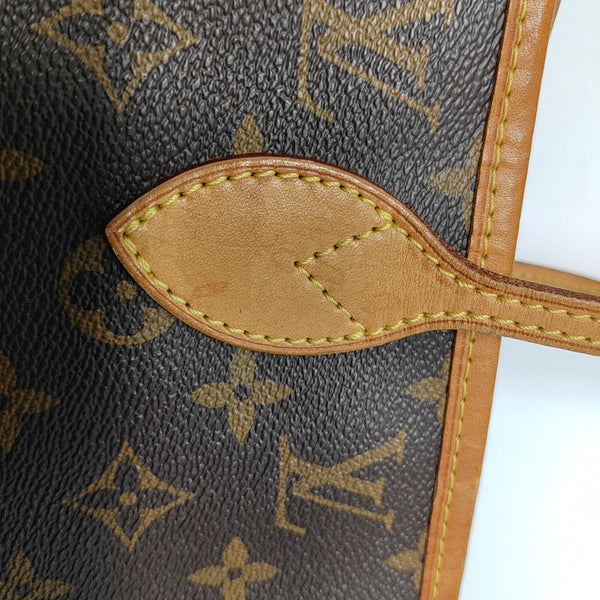 Authenticated pre-owned NEVERFULL MM Monogram Coated Canvas Brown - Tote Bag at Looply