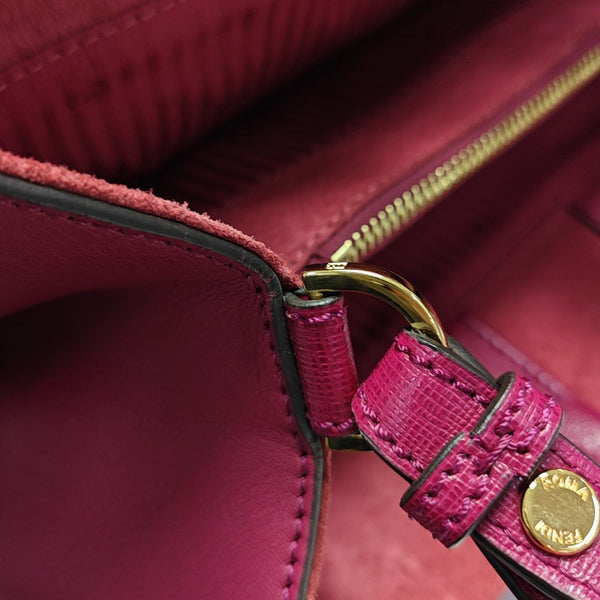 2 Jours Medium Calfskin Purple