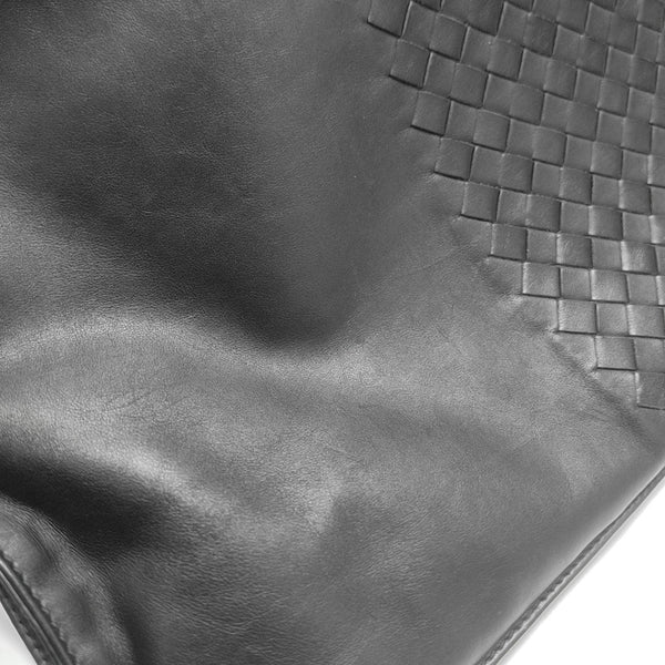 Calfskin Top Handle Bag Black