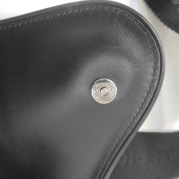 Saddle Medium Canvas Black