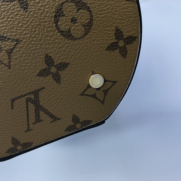 CANNES PM Monogram Coated Canvas Brown