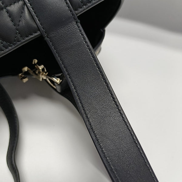 Toujours Small Cannage Calfskin Black