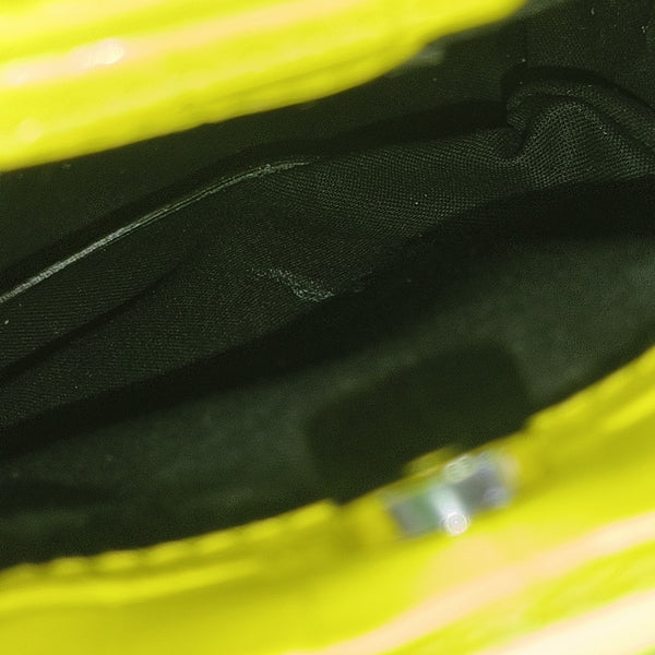 Shopping Bag Calfskin Yellow