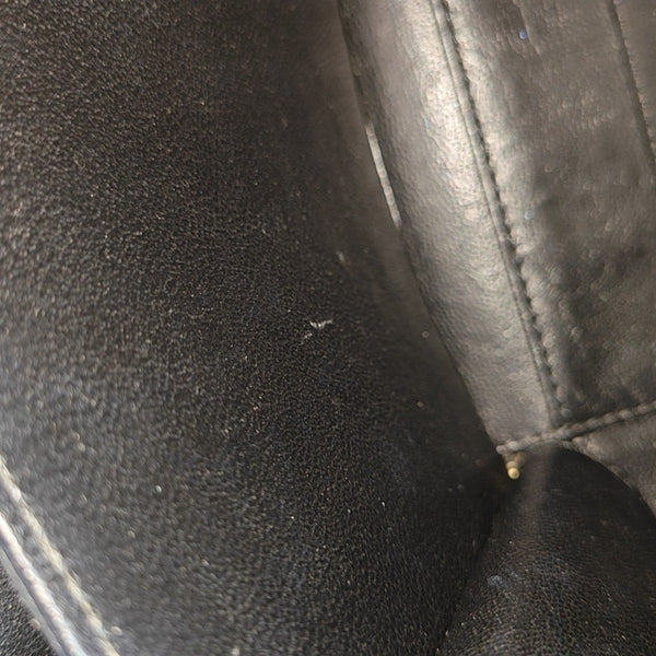 FILIGREE Small Quilted Grained Calfskin Black