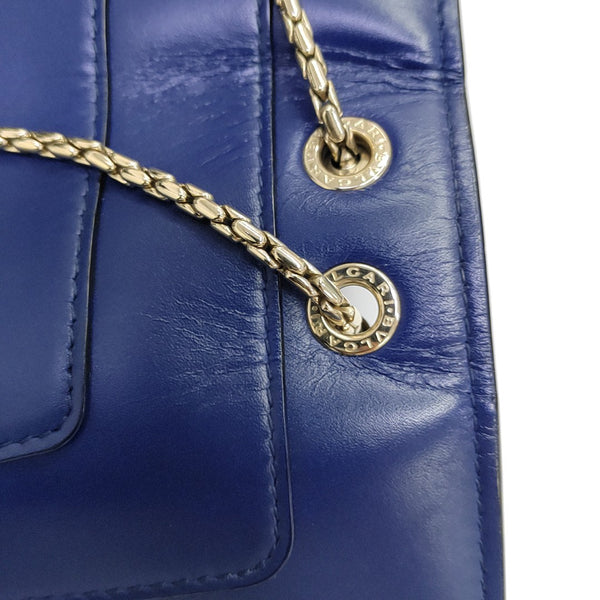 SERPENTI FOREVER Medium Calfskin Blue