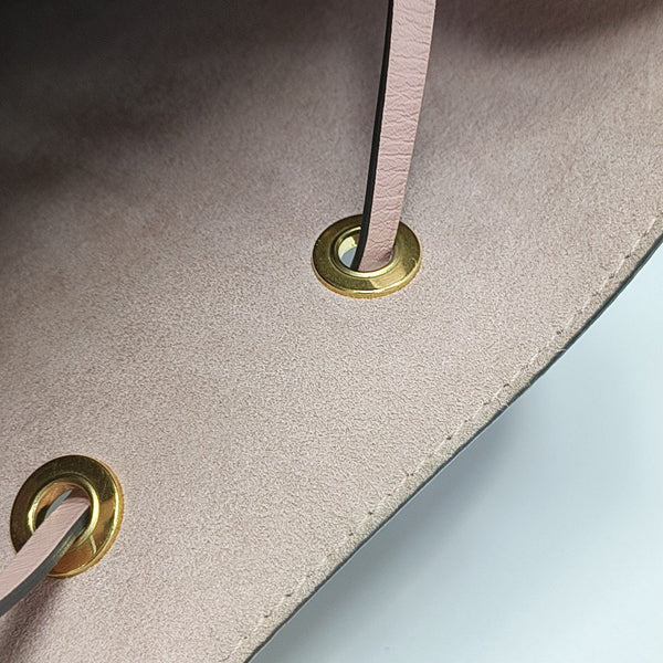 NÉONOÉ MM Monogram Coated Canvas Brown