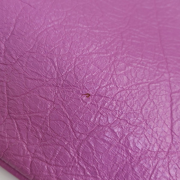 Calfskin Clutch Pink