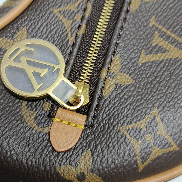 LOOP Monogram Coated Canvas Brown