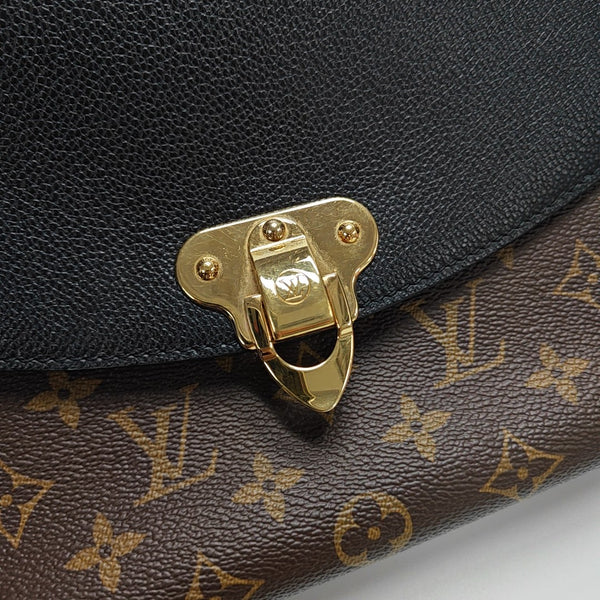 SAINT PLACIDE Monogram Coated Canvas Black